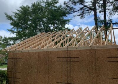 New Trusses & Roof